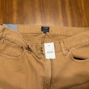 J.Crew “The Driggs” denim khakis 36x32, new with tags
